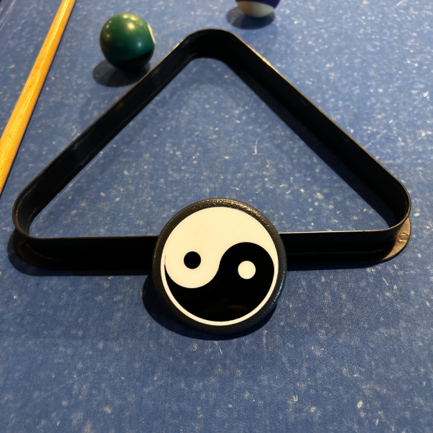 Yin Yang Fridge Magnet – Spiritual Tao Balance Symbol Decorative Refrigerator Magnet for Kitchen, Zen Meditation & Feng Shui Home Décor – Strong Locker & Whiteboard Magnet by The Kalascape